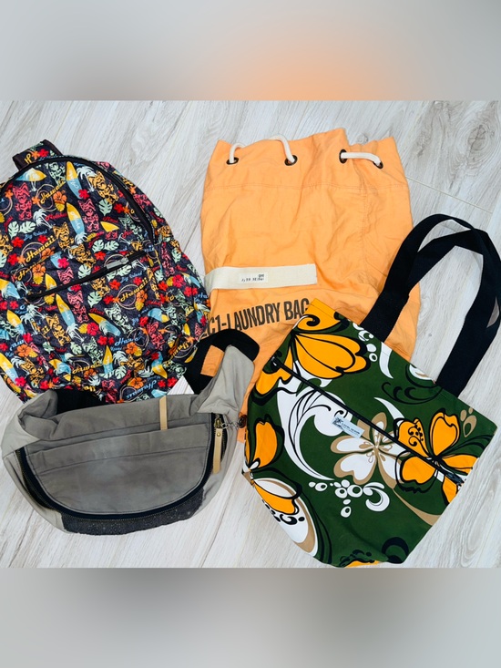Handbags - 4‎ Travel Bags Ben Sherman Laundry Hawaii Floral Tote Backpack Boho Bike Belt